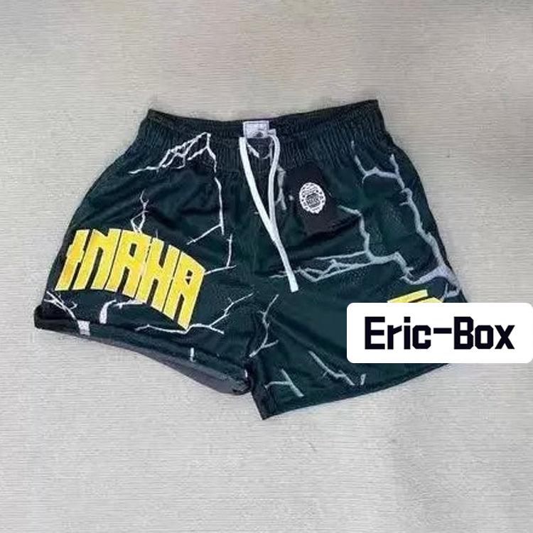 Lightning Green Mesh Shorts