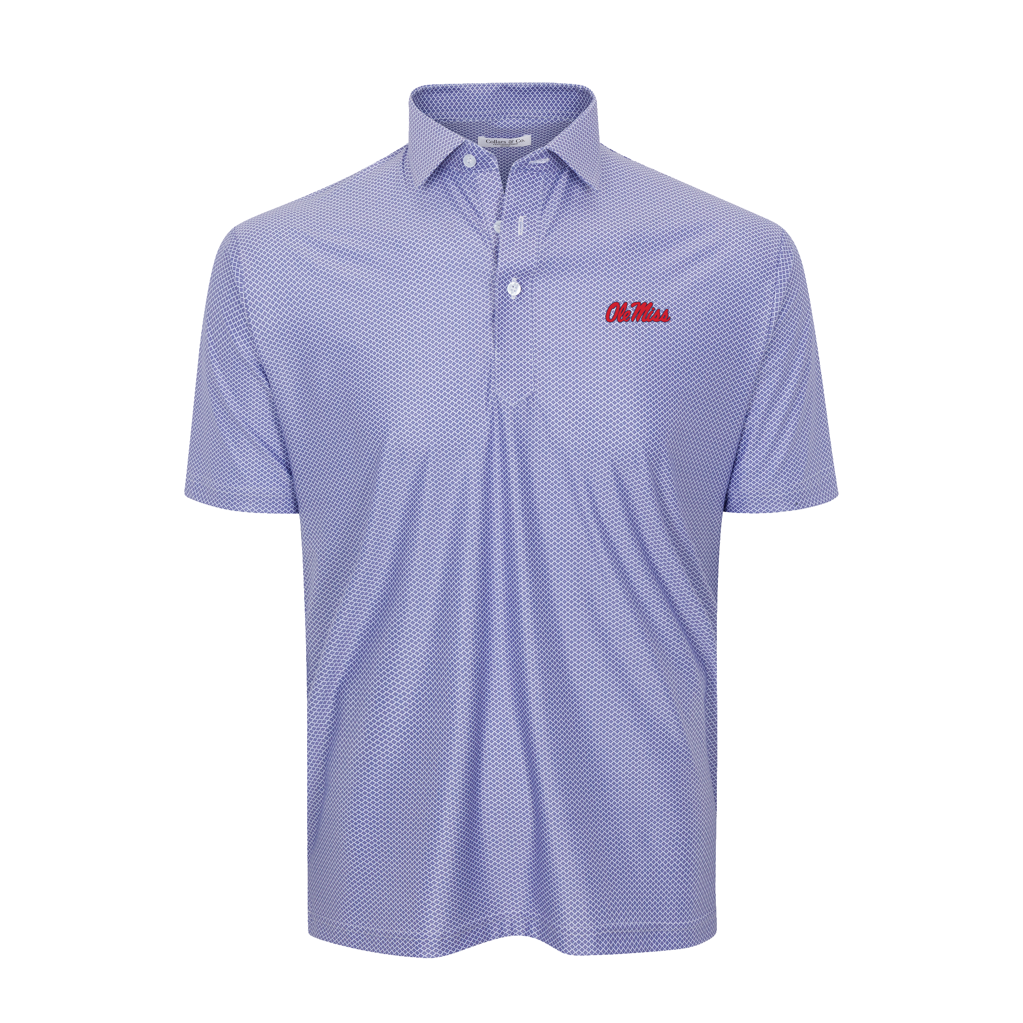 Ole Miss Featherweight Flex Polo Congressional Navy